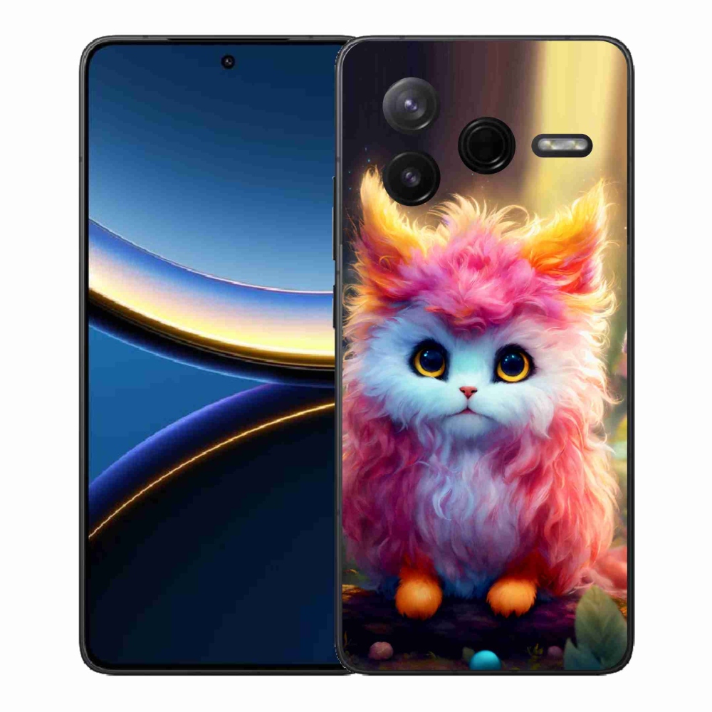 Gelový kryt mmCase na Xiaomi Poco F7 Pro - roztomilé kotě 5