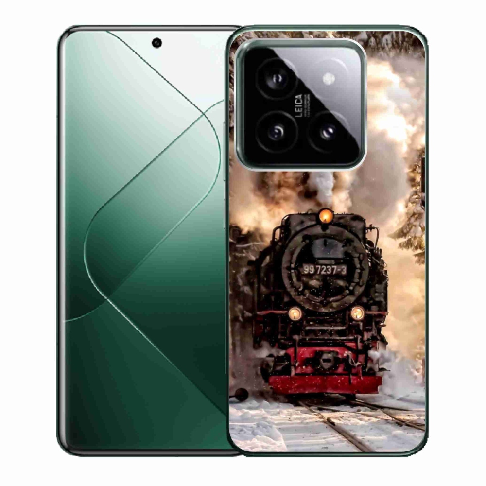 Gelový kryt mmCase na Xiaomi 14 - vlak