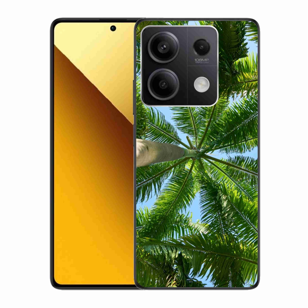 Gelový kryt mmCase na Xiaomi Redmi Note 13 5G - palmy