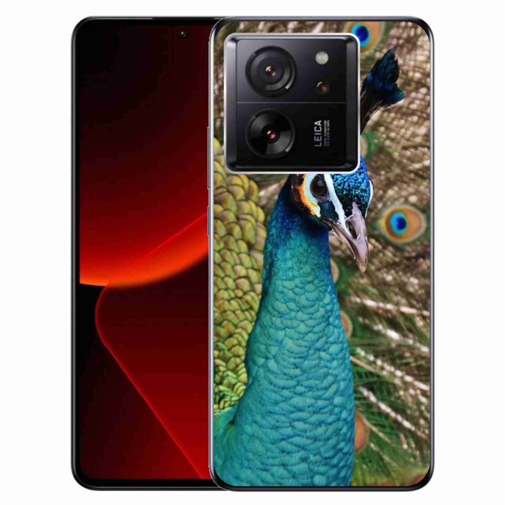 Gelový kryt mmCase na Xiaomi 13T/13T Pro - páv