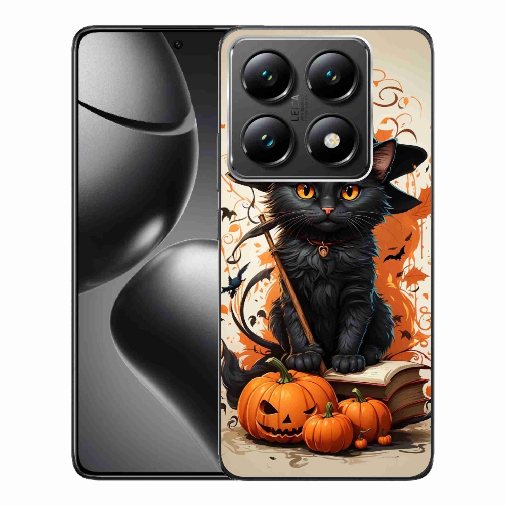 Gelový kryt mmCase na Xiaomi 14T Pro - kocour čaroděj