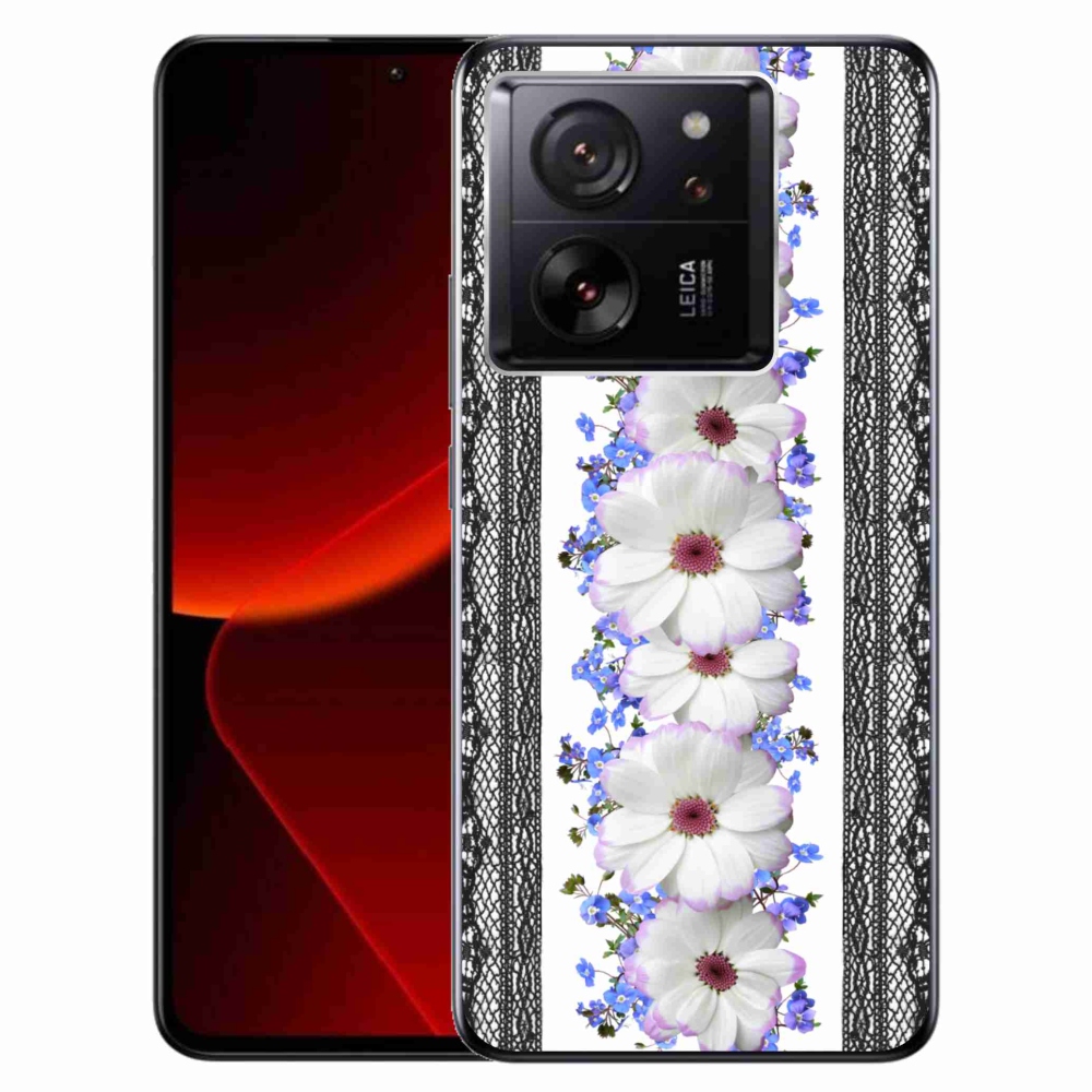 Gelový kryt mmCase na Xiaomi 13T/13T Pro - květiny 8