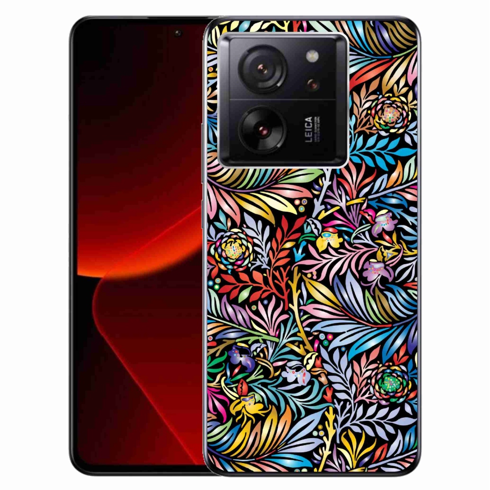 Gelový kryt mmCase na Xiaomi 13T/13T Pro - květiny 5