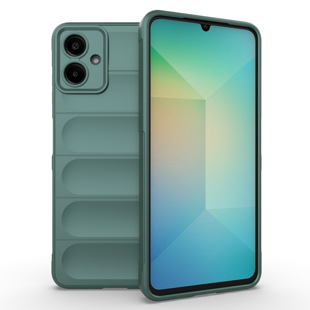 Rugg odolný gelový obal na Samsung Galaxy A06 4G - zelený