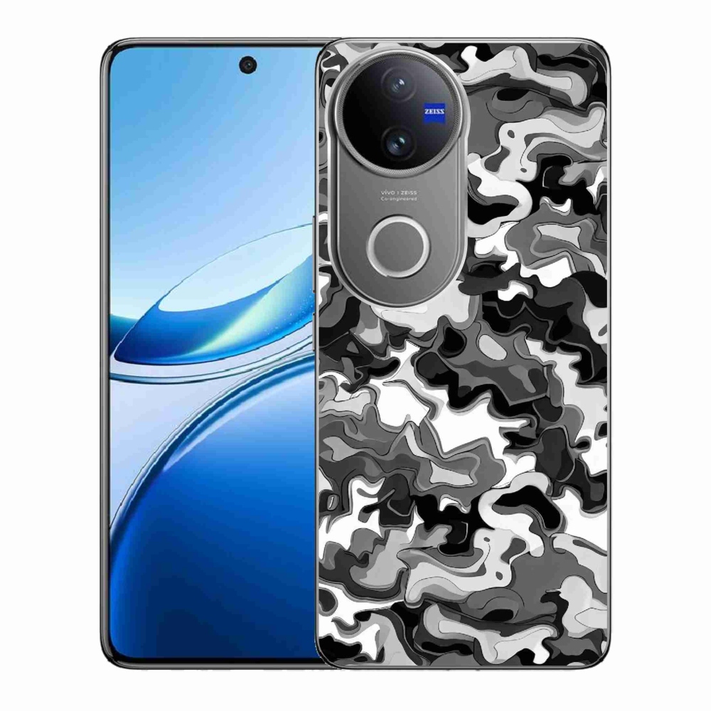 Gelový kryt mmCase na Vivo V50 5G - maskáčový vzor 3