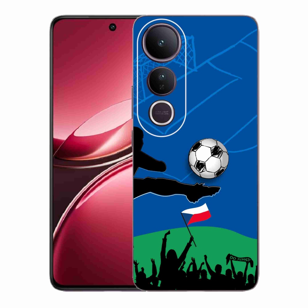 Gelový kryt mmCase na Vivo V50 Lite 4G/5G - fanoušci fotbalu