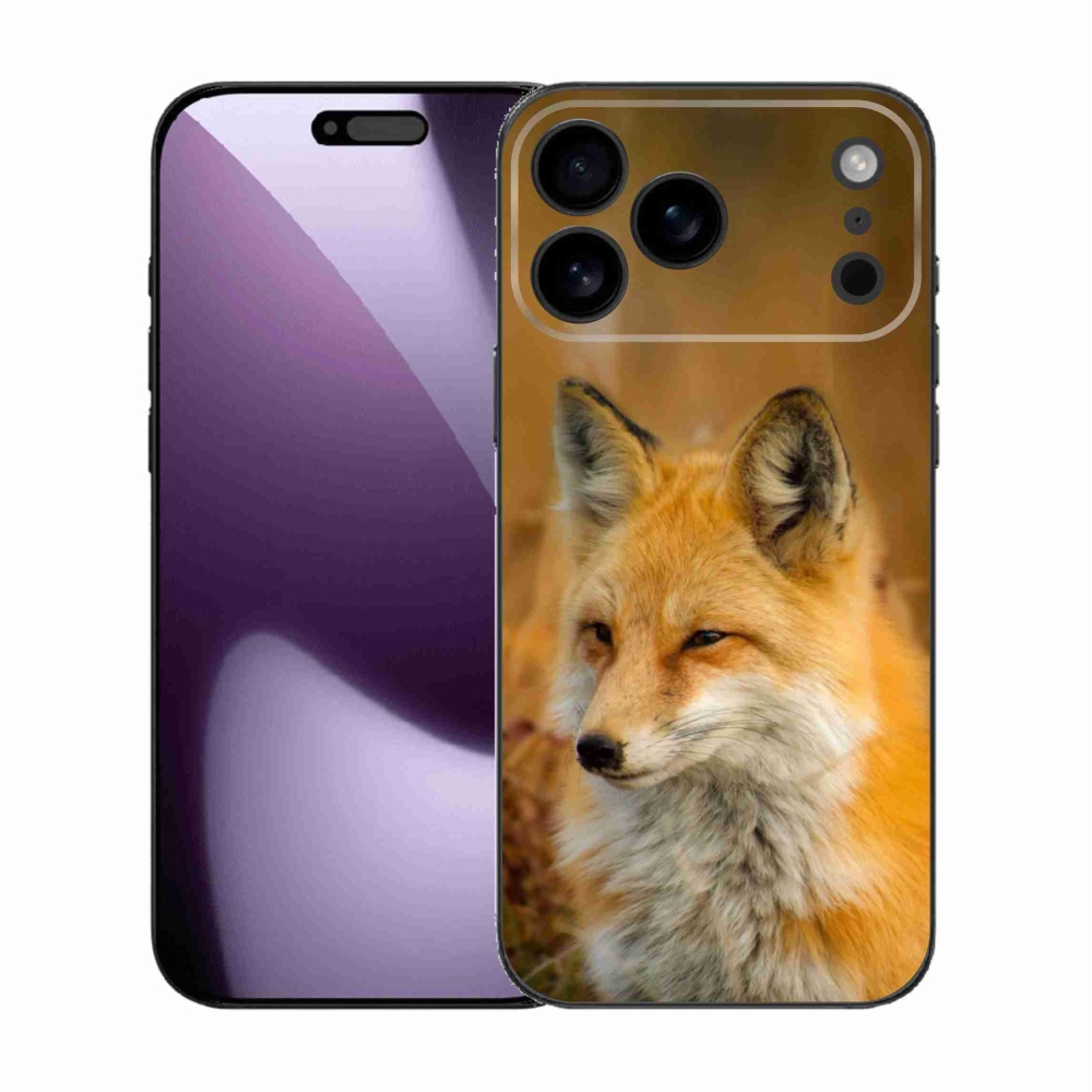 Gelový kryt mmCase na iPhone 17 Pro Max - liška