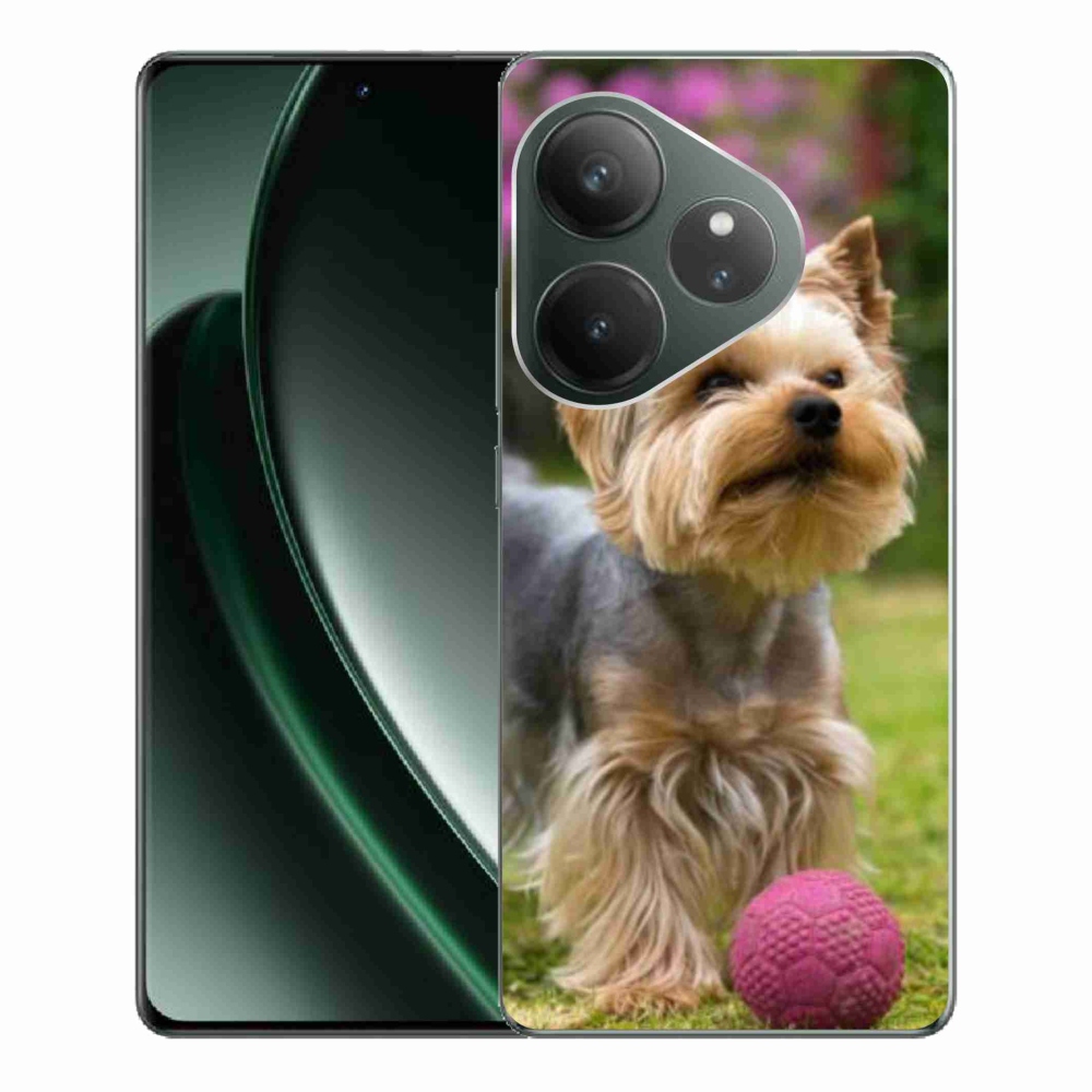 Gelový obal mmCase na Realme GT 6 5G/GT 6T 5G - jorkšír 4