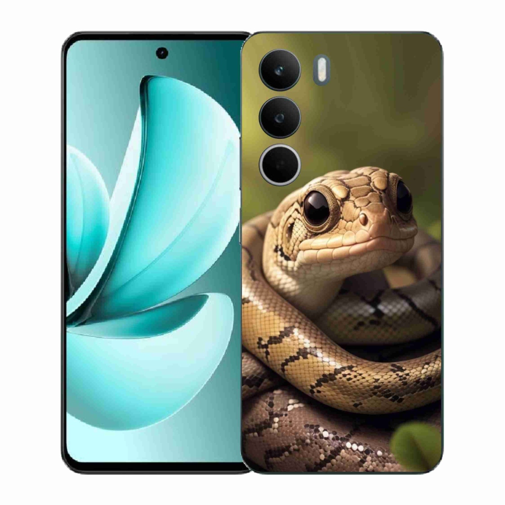 Gelový kryt mmCase na Realme C71 - had 1