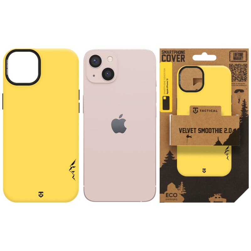Tactical MagForce Velvet Smoothie 2.0 Kryt pro Apple iPhone 13 Banana