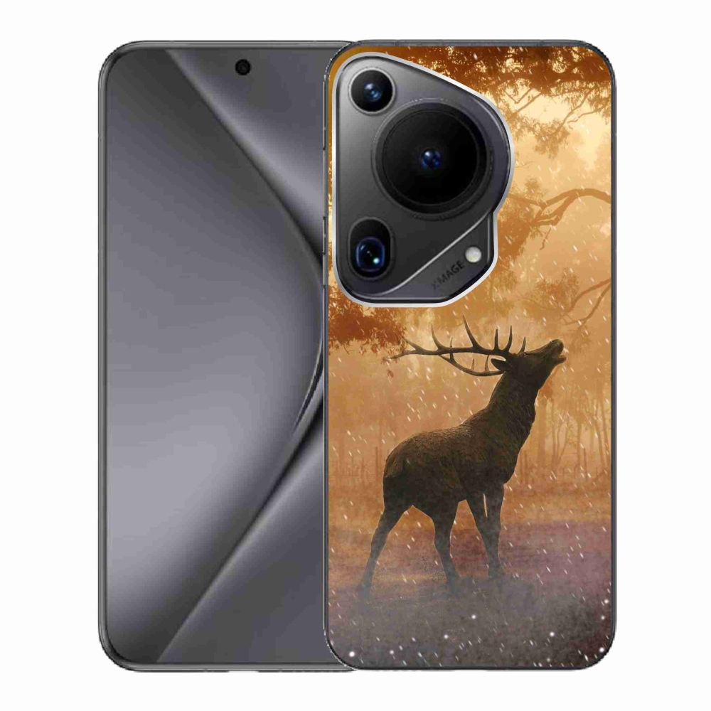 Gelový kryt mmCase na Huawei Pura 70 Ultra - jelen v říji