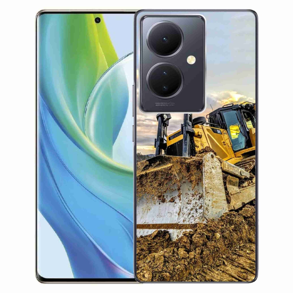 Gelový kryt mmCase na Vivo V29 Lite 5G - bagr