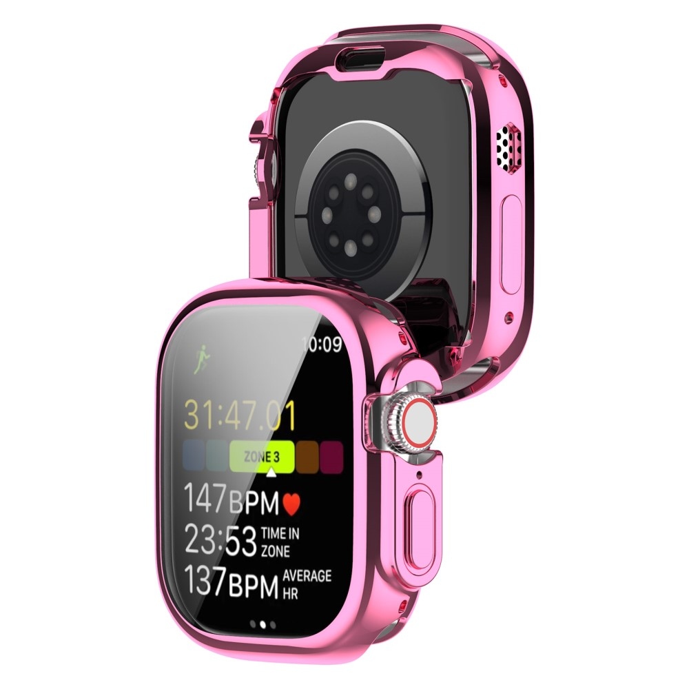 Soft nasazovací gelové ochranné pouzdro pro Apple Watch Ultra/Ultra 2 49 mm - růžové