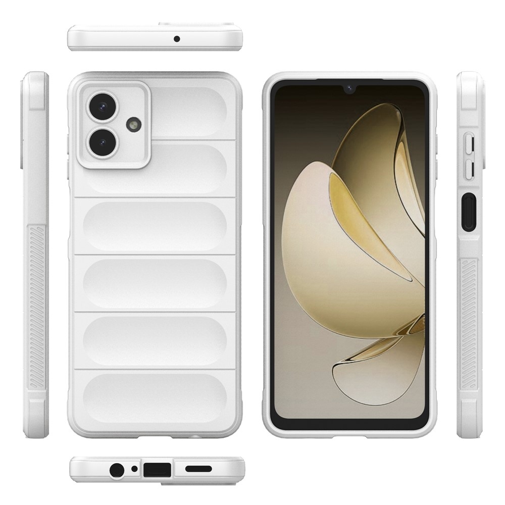 Rugg odolný gelový obal na Samsung Galaxy A07 4G - bílý