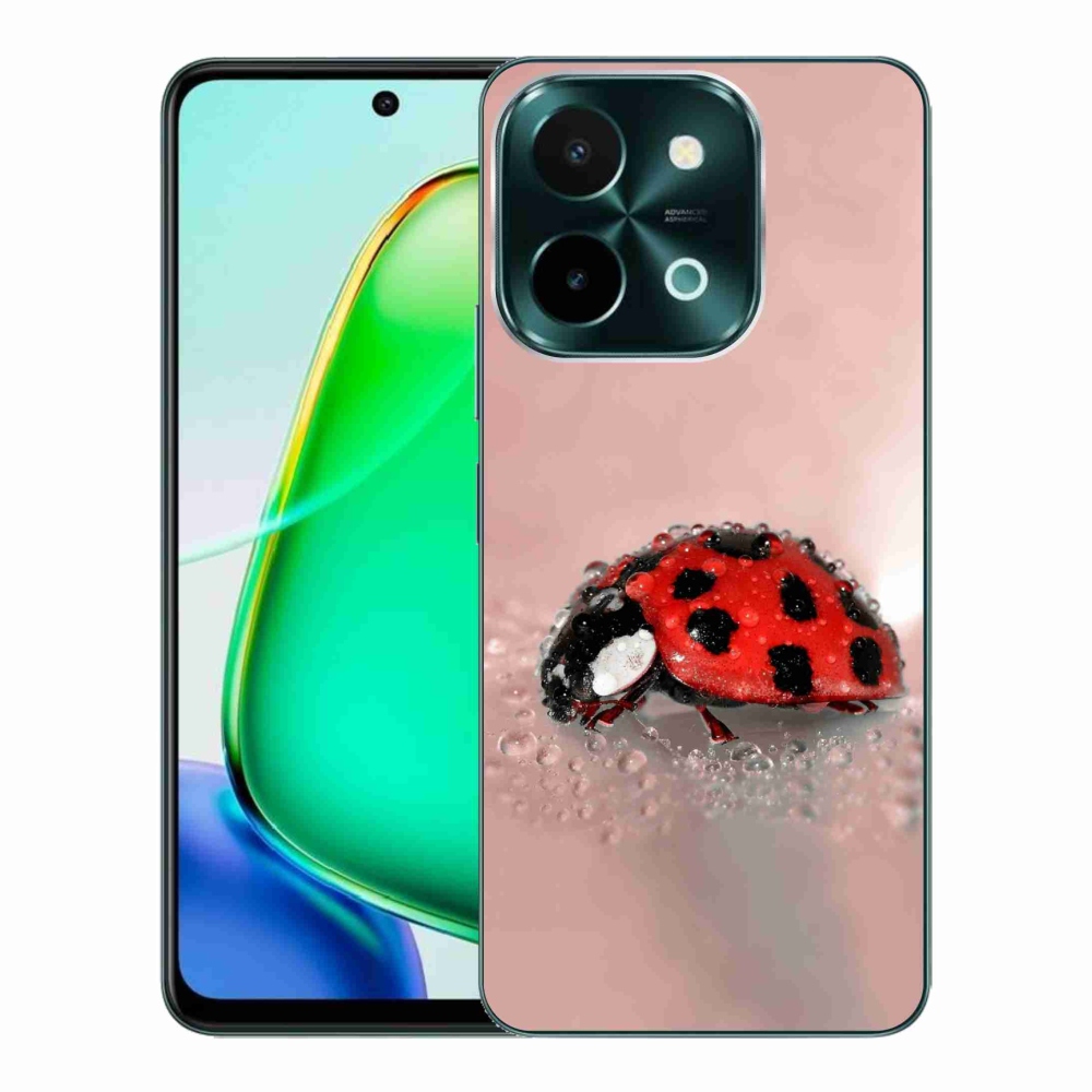 Gelový kryt mmCase na Vivo Y28 - beruška