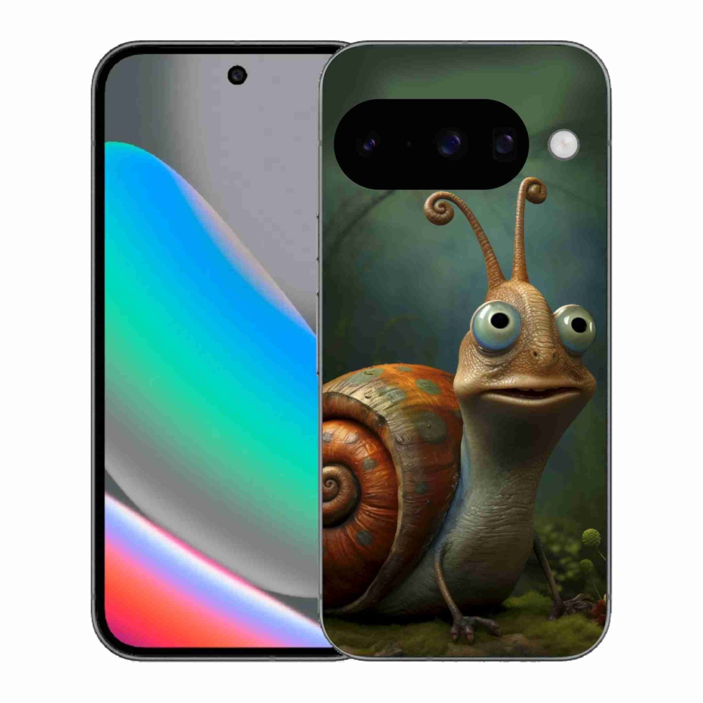 Gelový kryt mmCase na Google Pixel 10 - šnek