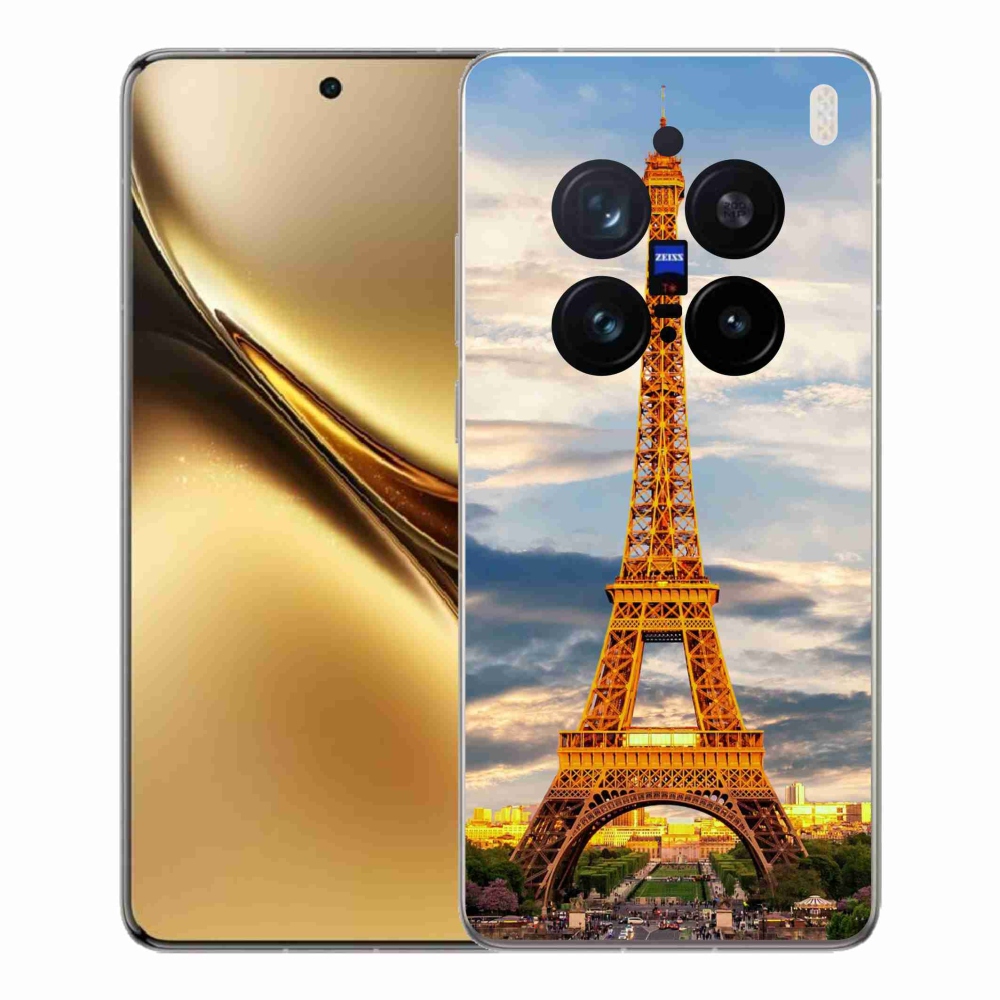 Gelový kryt mmCase na Vivo X200 Pro 5G - eiffelova věž 3