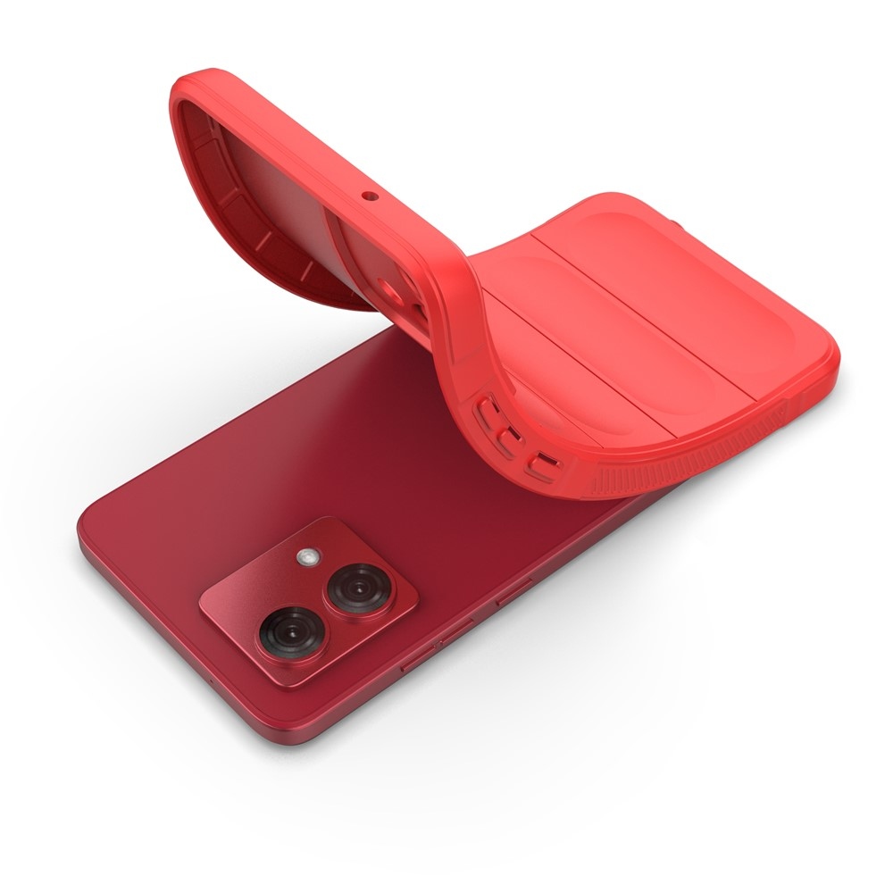 Rugg odolný gelový obal na Motorola Moto G84 5G - červený