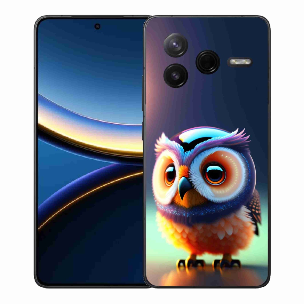 Gelový kryt mmCase na Xiaomi Poco F7 Pro - sovička