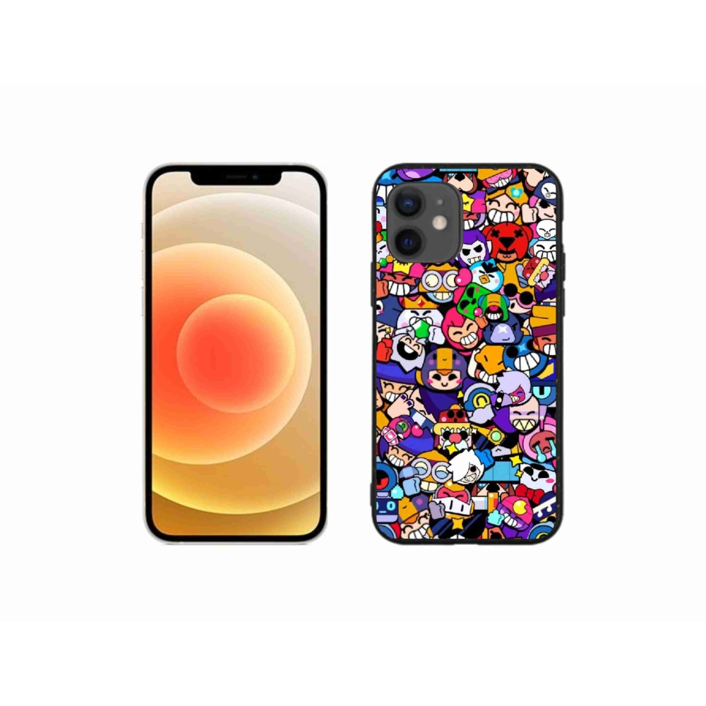 Gelový kryt mmCase na iPhone 12 mini - brawl stars 2