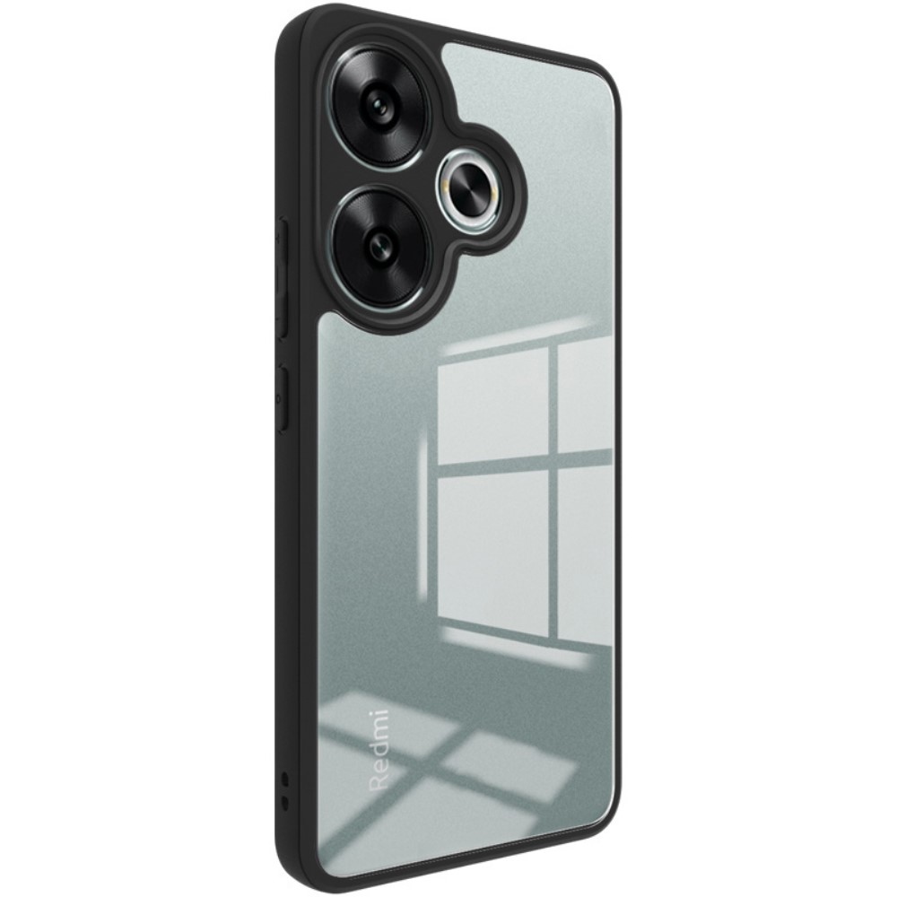 IMK gelový obal s pevnými zády na Xiaomi Poco F6 - černý