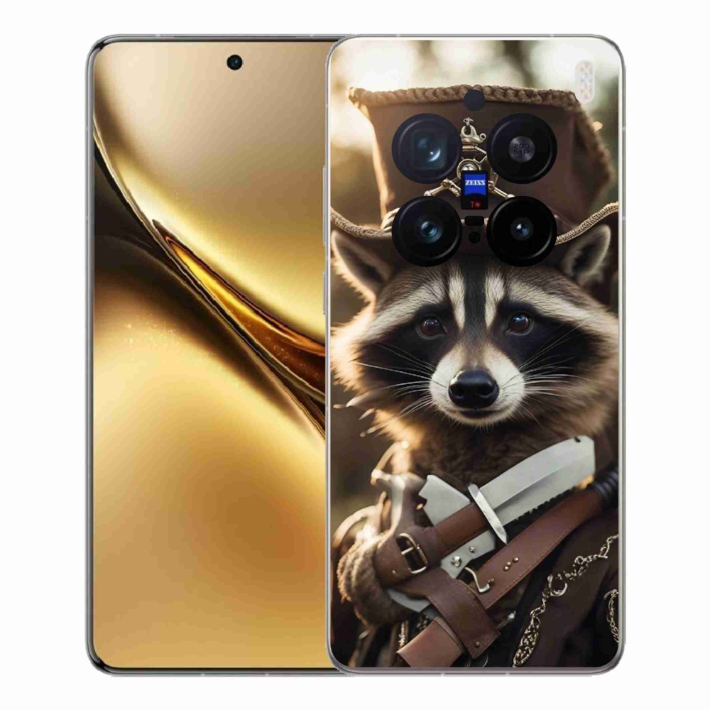 Gelový kryt mmCase na Vivo X200 Pro 5G - mýval v uniformě
