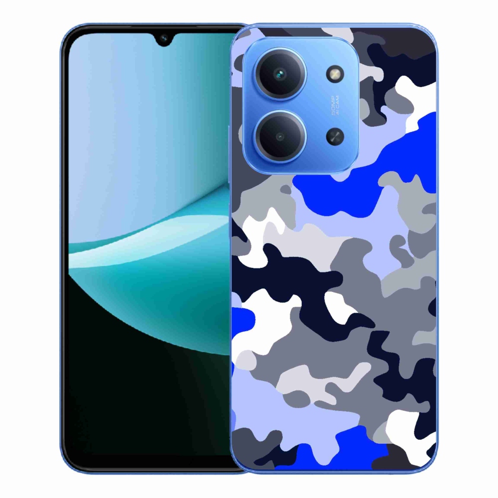 Gelový kryt mmCase na Xiaomi Redmi 15C 4G/5G (173mm) - maskáčový vzor 8