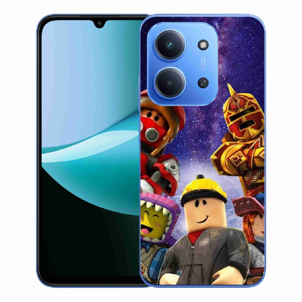Gelový kryt mmCase na Xiaomi Redmi 15C 4G/5G (173mm) - roblox 3