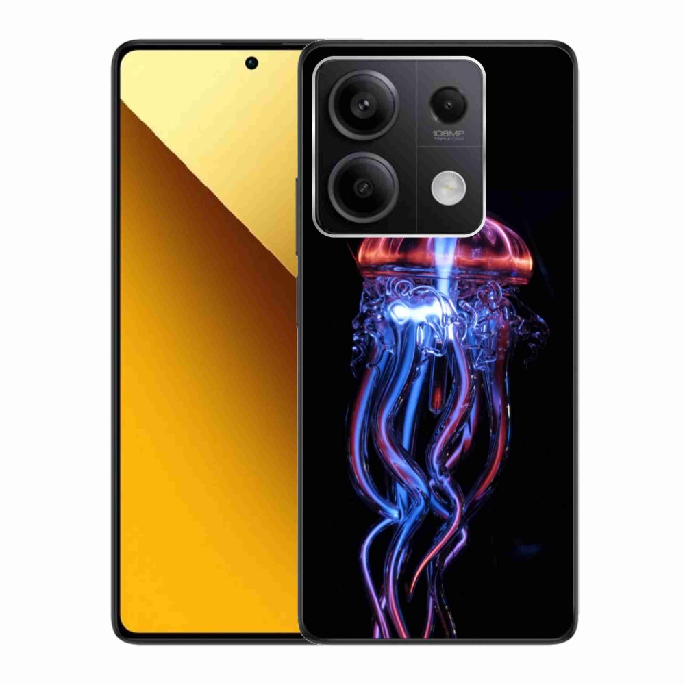 Gelový kryt mmCase na Xiaomi Redmi Note 13 5G - medúza