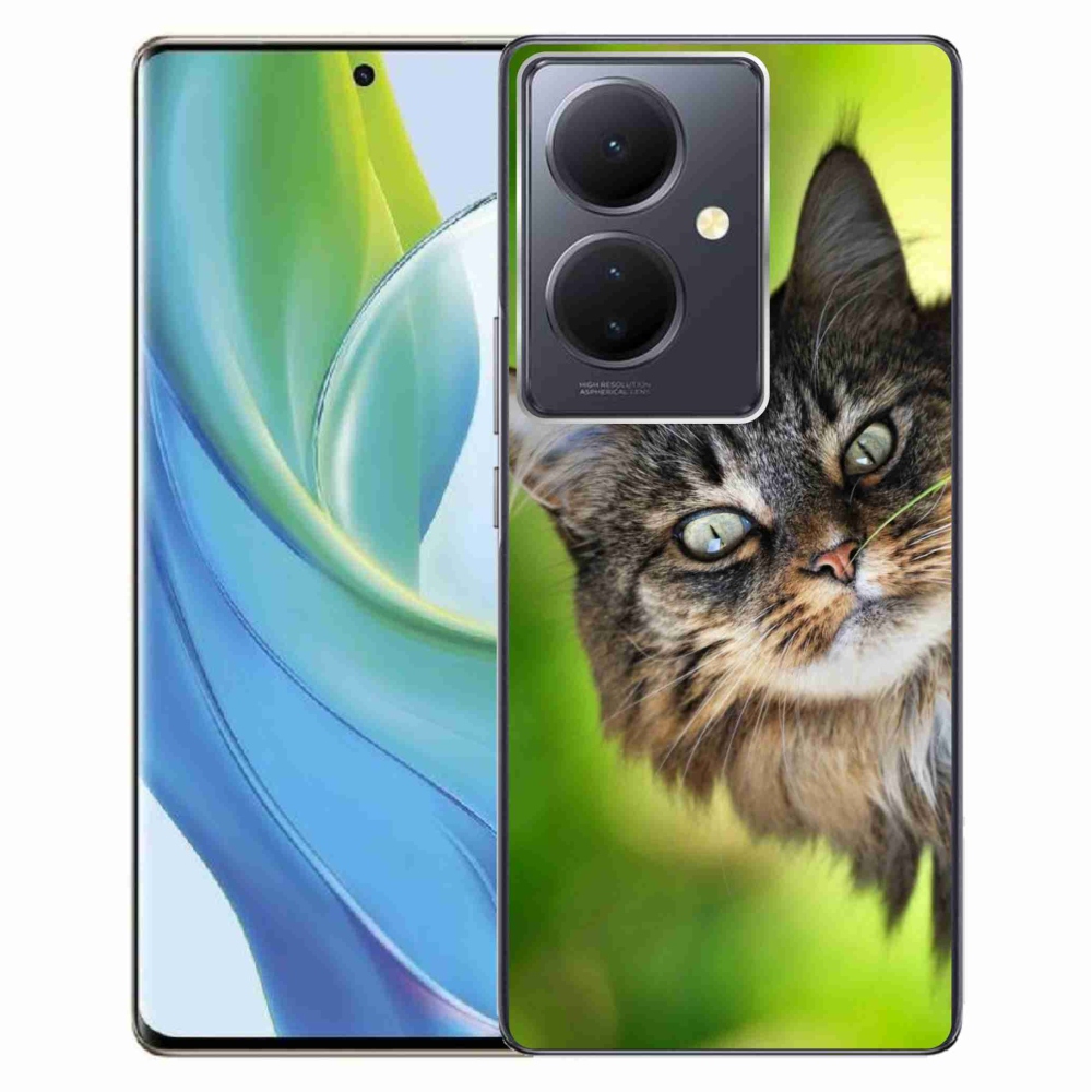Gelový kryt mmCase na Vivo V29 Lite 5G - kočka 3