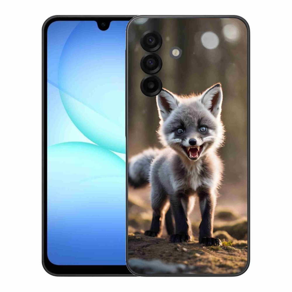 Gelový kryt mmCase na Samsung Galaxy A17 5G - rozzuřená liška