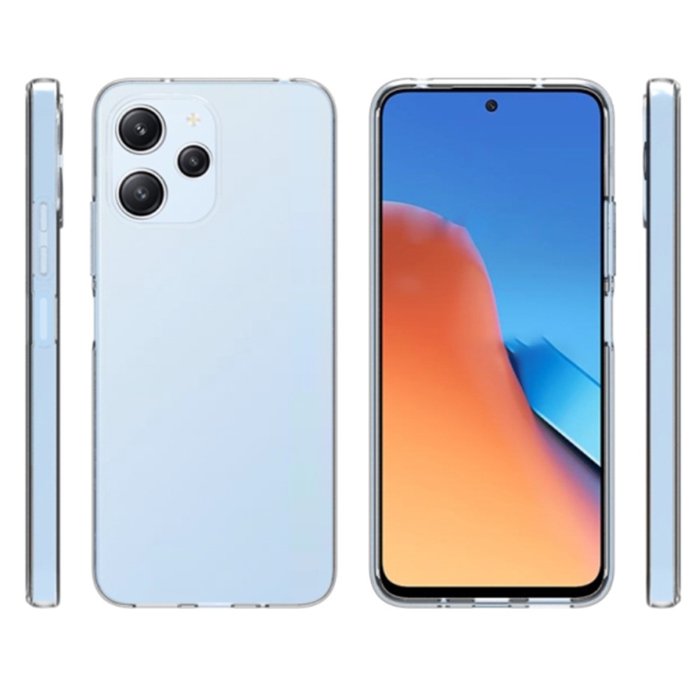 Průhledný gelový obal na Xiaomi Redmi 12 4G/5G - průhledný
