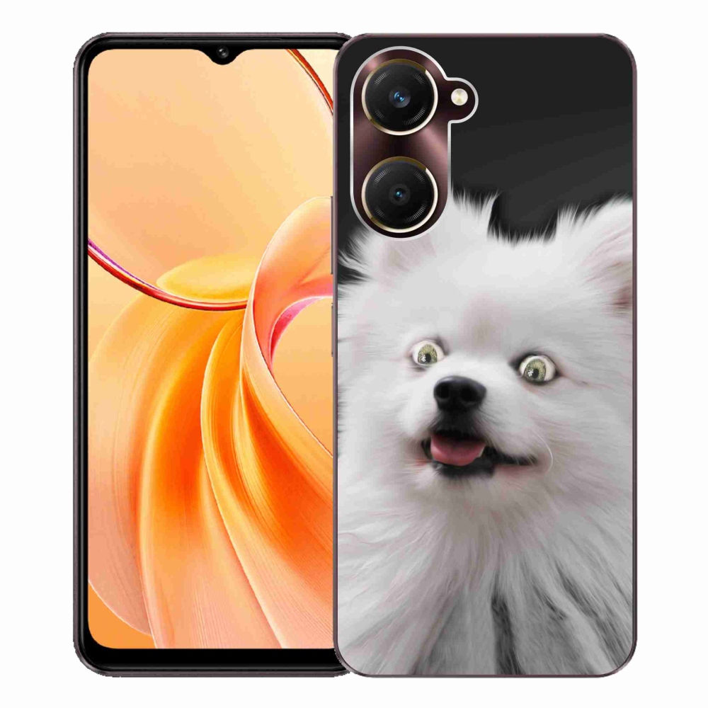 Gelový kryt mmCase na Vivo Y28s 5G - bílý špic
