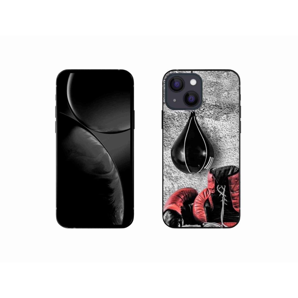 Gelový kryt mmCase na iPhone 13 mini 5.4 - boxovací pytel a rukavice