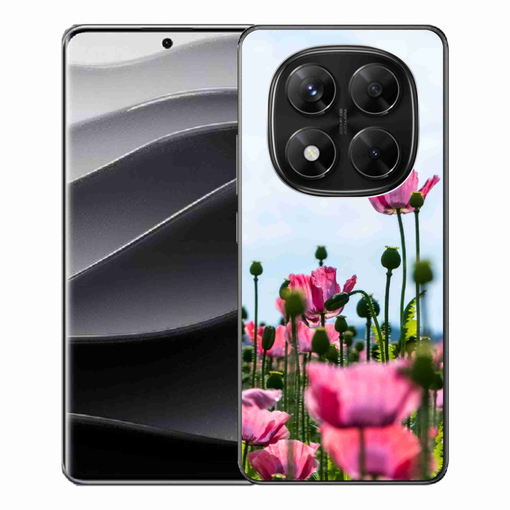 Gelový kryt mmCase na Xiaomi Redmi Note 14 Pro 5G/Poco X7 5G - vlčí mák