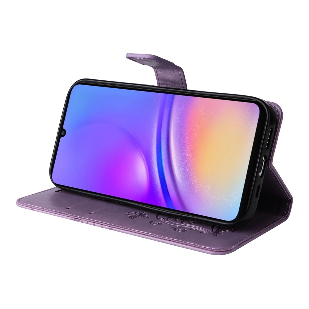 Big Butterfly knížkové pouzdro na Samsung Galaxy A06 4G - fialové