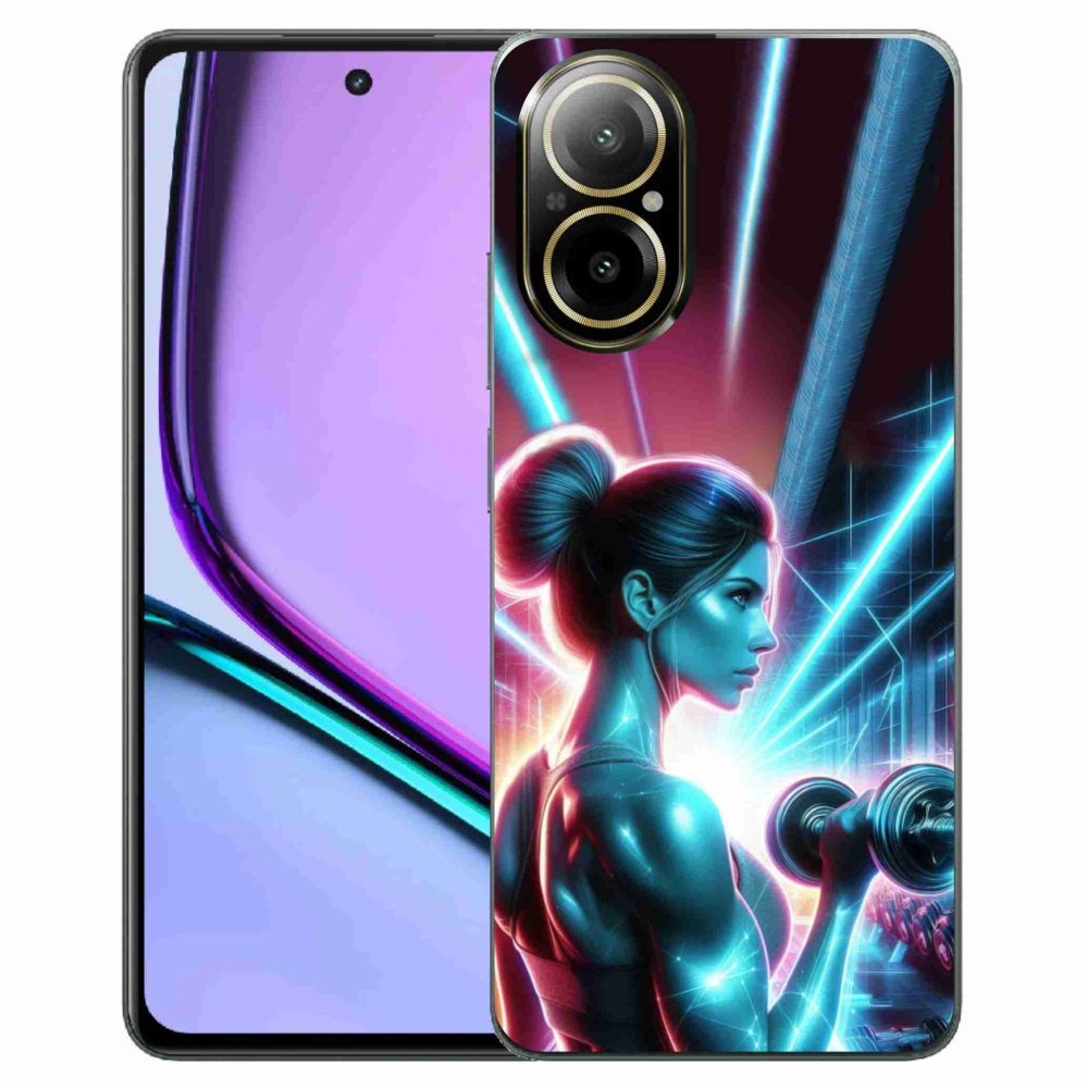 Gelový kryt mmCase na Realme C67 - posilování