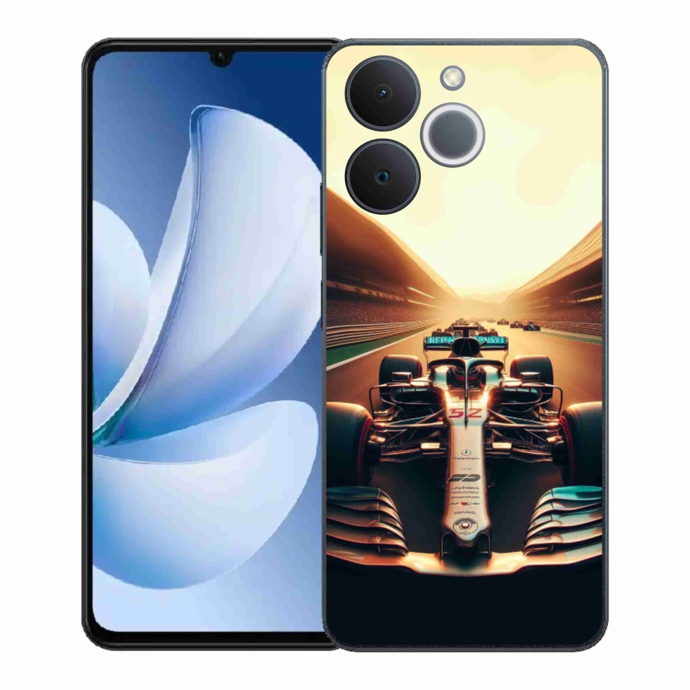 Gelový kryt mmCase na Realme Note 70T - formule 1