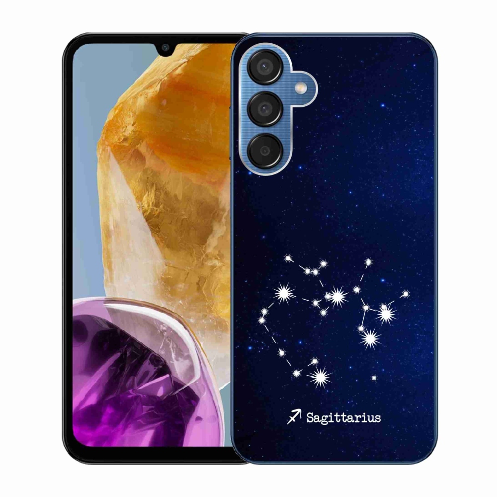 Gelový kryt mmCase na Samsung Galaxy M15 5G - souhvězdí Střelce