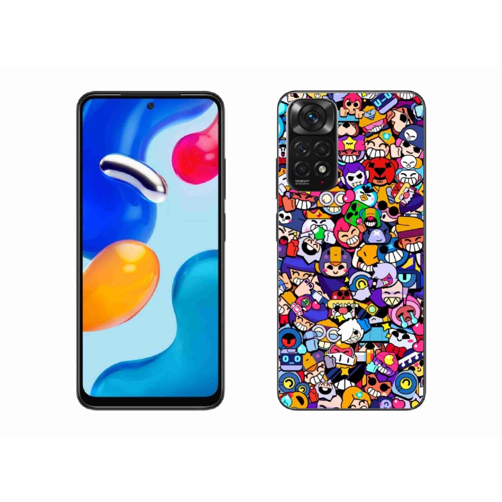 Gelový kryt mmCase na Xiaomi Redmi Note 11S 4G - brawl stars 2