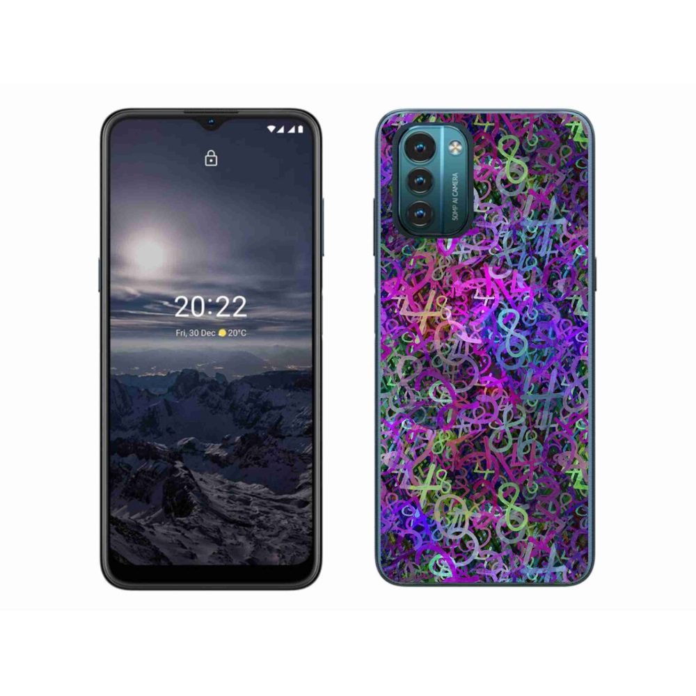 Gelový kryt mmCase na Nokia G11/G21 - abstraktní motiv 25