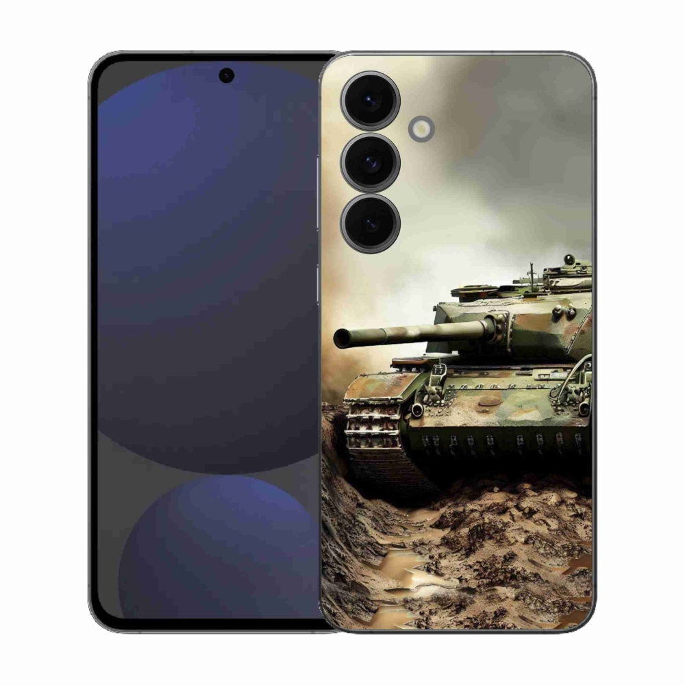 Gelový kryt mmCase na Samsung Galaxy S25 FE - tank