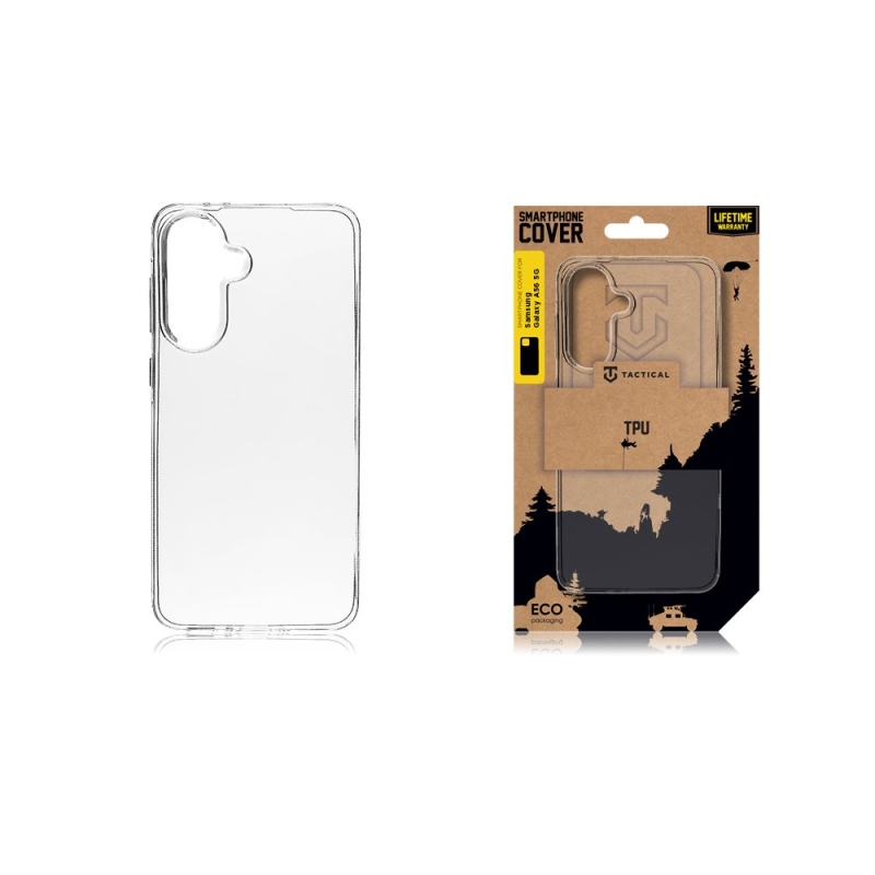 Tactical TPU Kryt pro Samsung Galaxy A56 5G Transparent