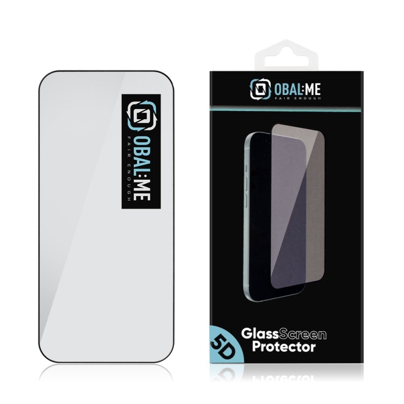 OBAL:ME 5D Tvrzené Sklo pro Xiaomi Poco X8 Pro Black