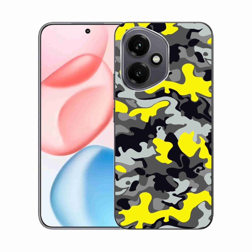 Gelový kryt mmCase na Honor 400 - maskáčový vzor 6