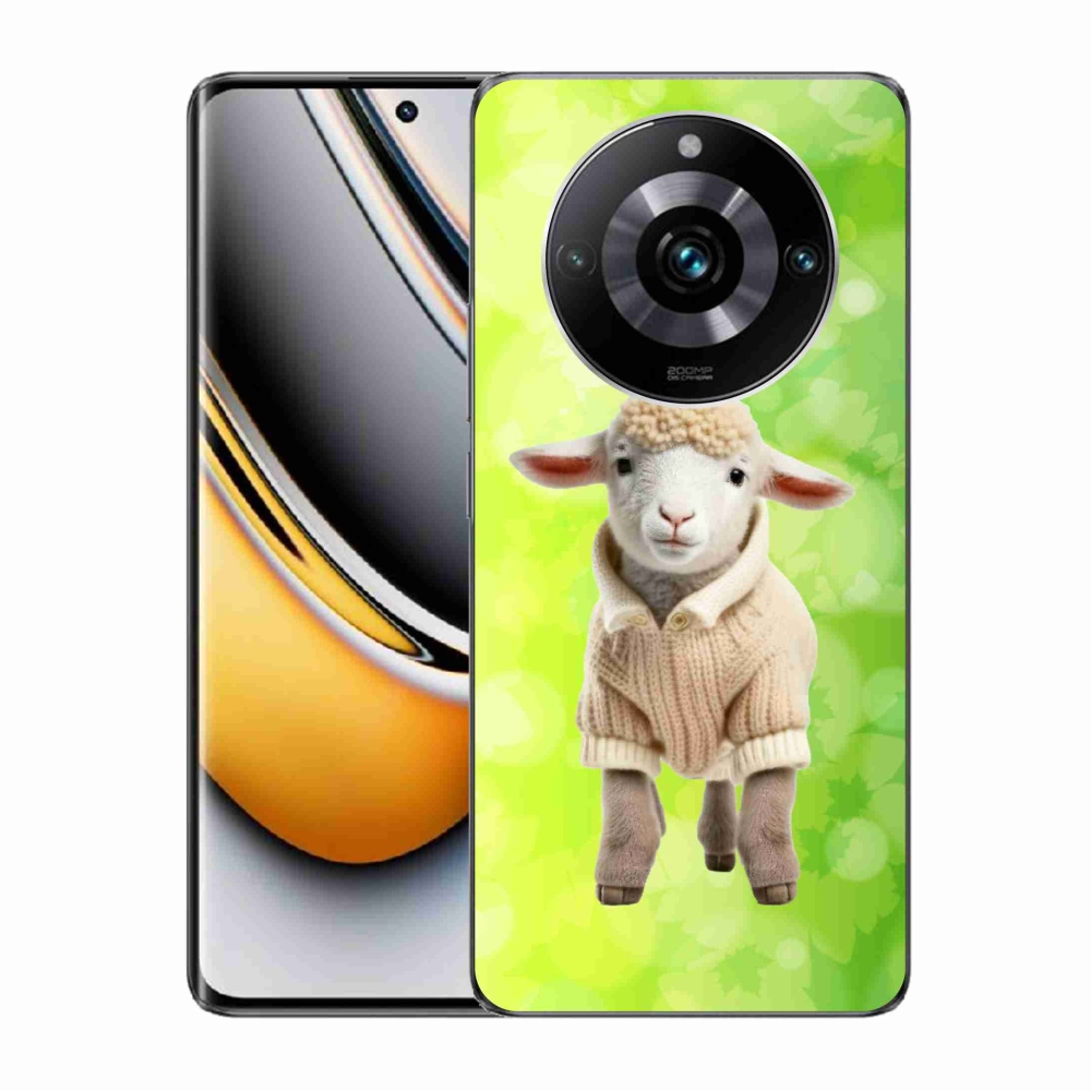 Gelový kryt mmCase na Realme 11 Pro/11 Pro+ - jehně ve svetru