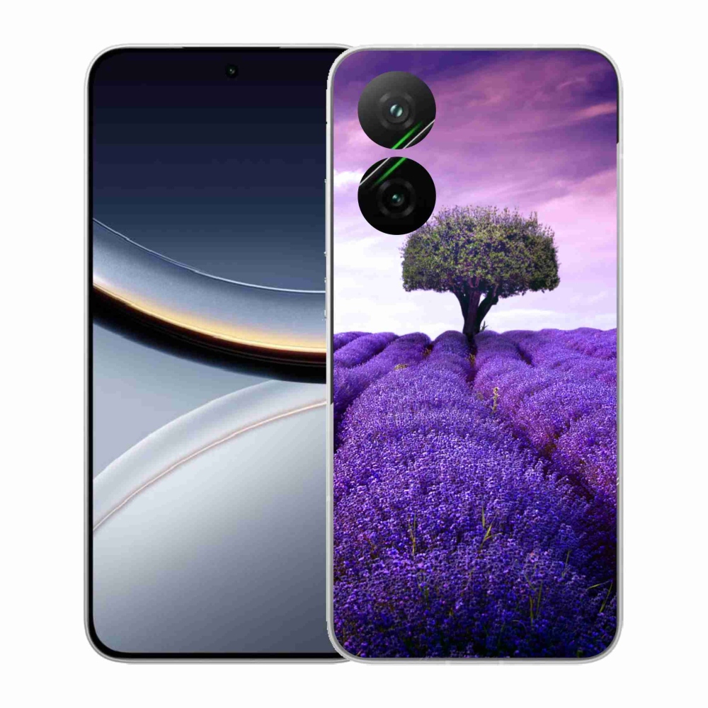 Gelový kryt mmCase na Xiaomi Poco F7 5G - levandulová louka