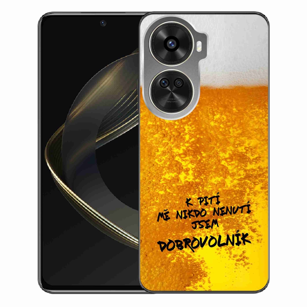 Gelový kryt mmCase na Huawei Nova 12 SE - pivní motiv 4