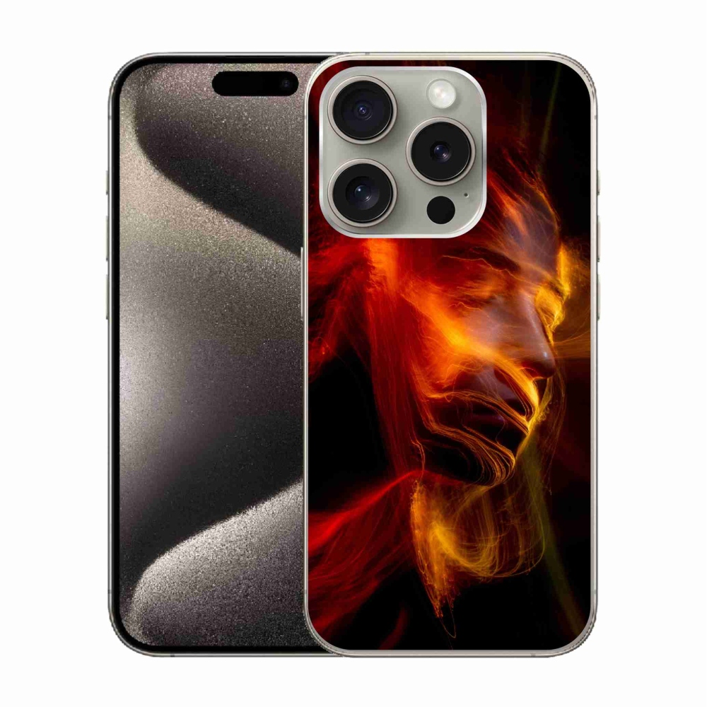 Gelový kryt mmCase na iPhone 15 Pro - abstrakt 18