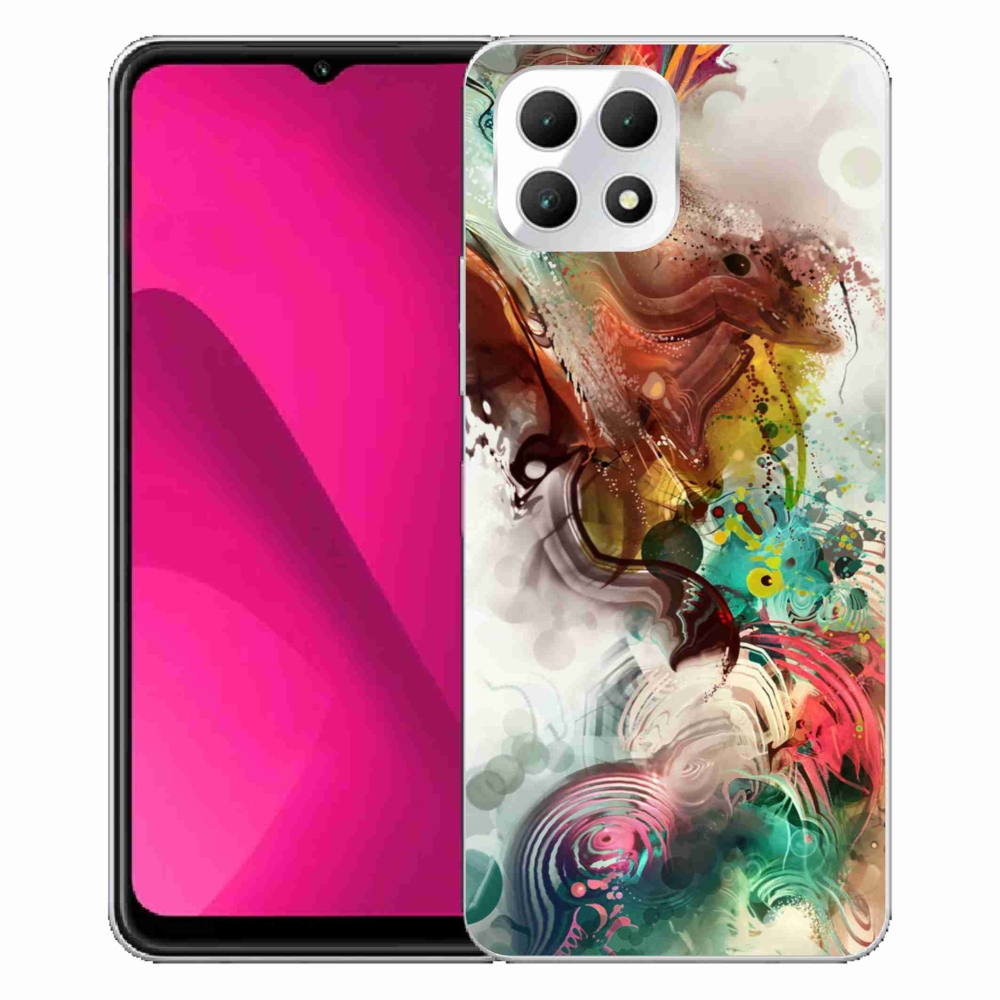 Gelový kryt mmCase na T-Mobile T Phone 2 - abstrakt 1